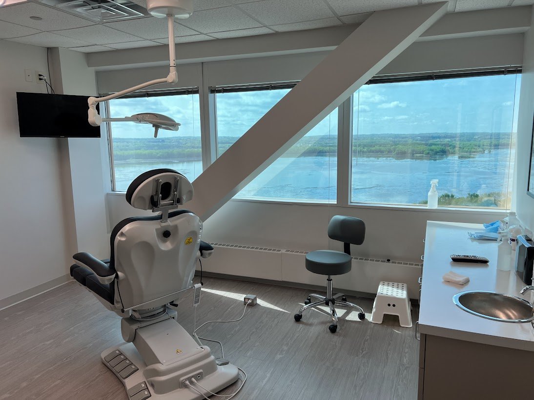 HRI surgical suite overlooking the Minnesota River